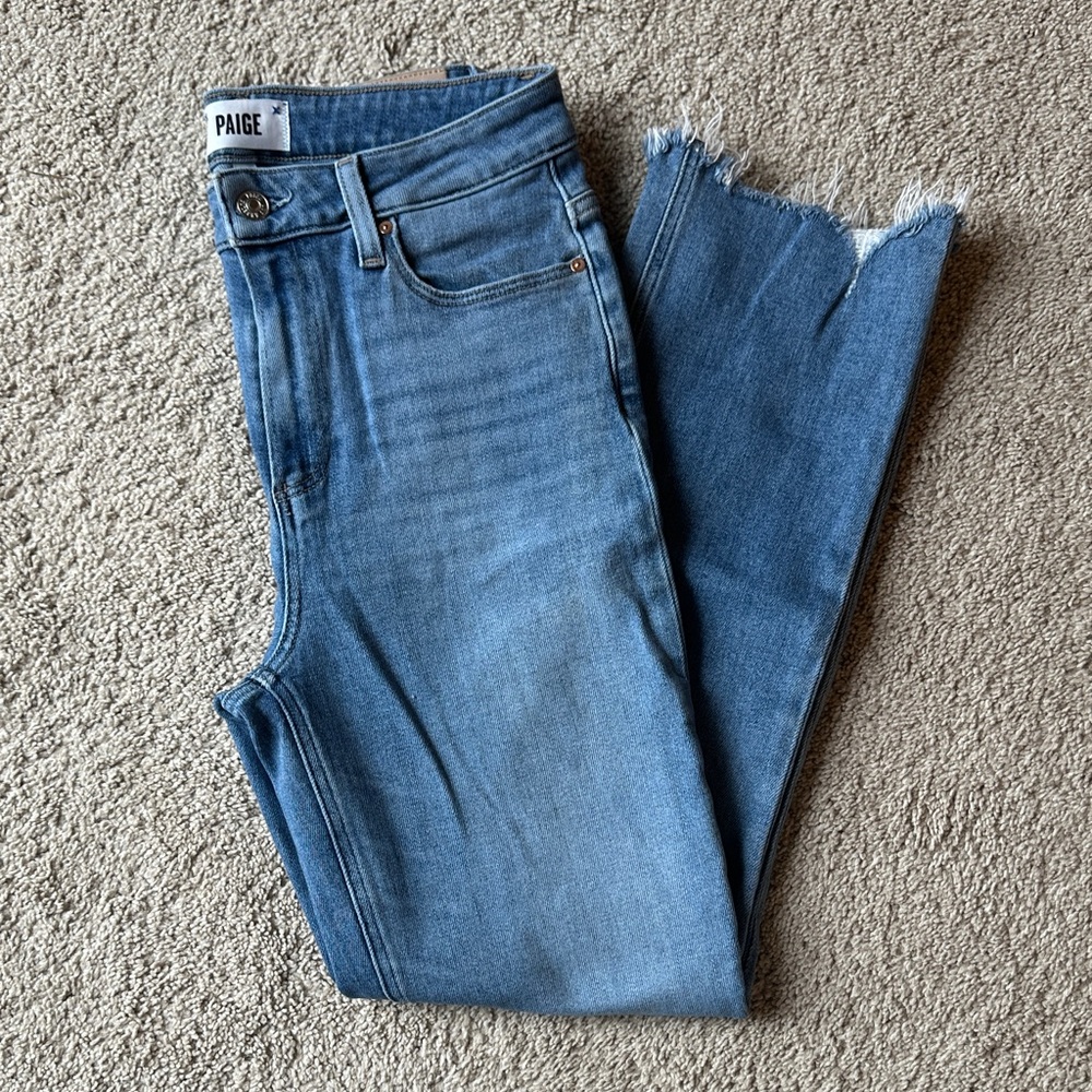 Paige Denim Women's Angle Blue Jeans